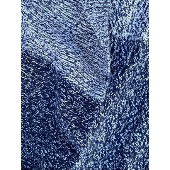 Tommy Hilfiger SZ L Woman’s Navy Blue 2 Toned Color Cardigan Sweater - Picture 11 of 13